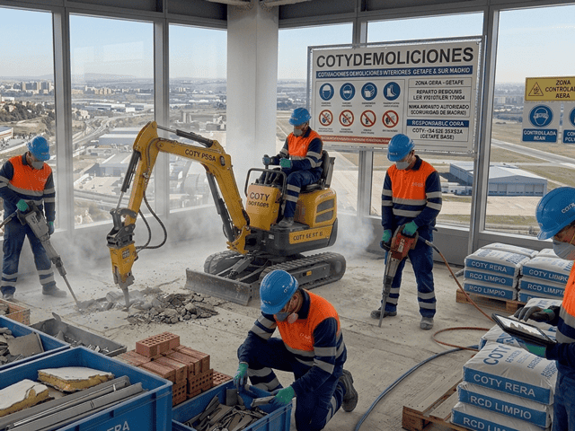 Demolición de casas en Getafe: Guía de Derribos y Precios 2026