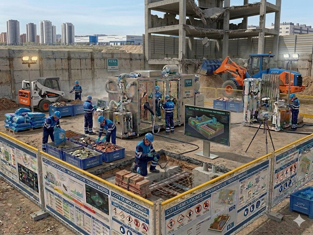 Demolición de Estructuras de Hormigón Armado | Madrid | Coty