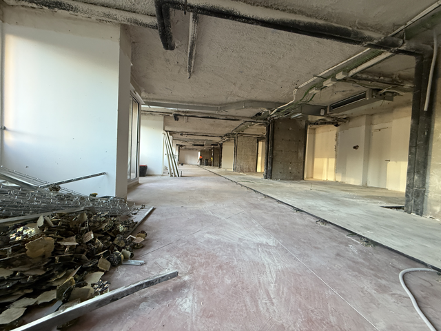 Demolición Interior de 1.000m2 General Perón Bernabéu | Coty