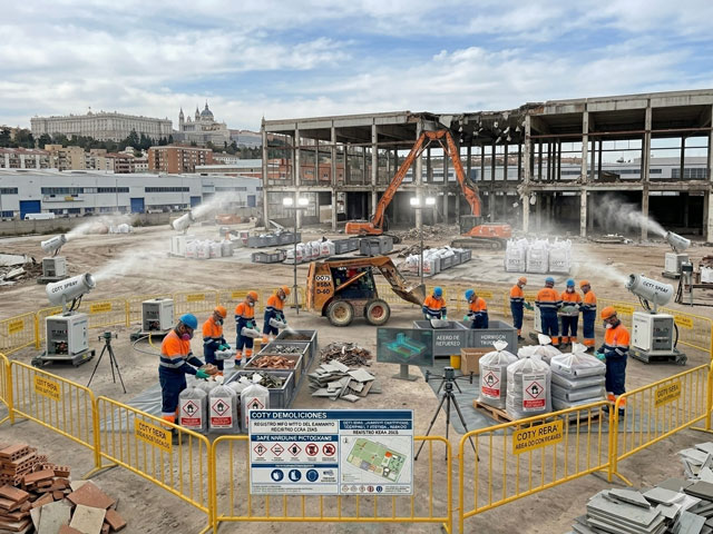 Demolición de Naves Industriales en Madrid | Corredor del Henares | Coty