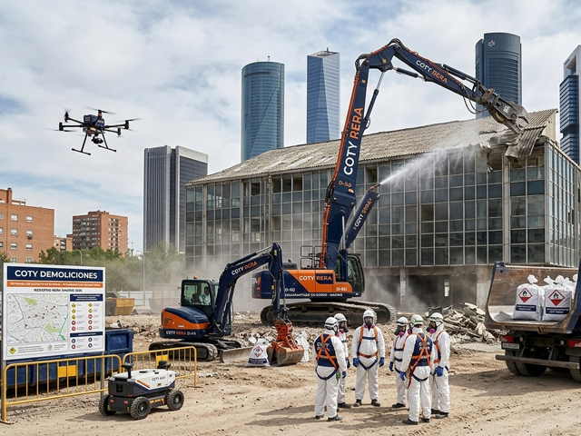 Tecnología y Futuro de la Demolición en Madrid | Coty 2026