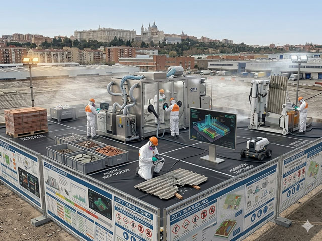 Retirada de Amianto en Madrid | Empresa RERA Certificada | Coty