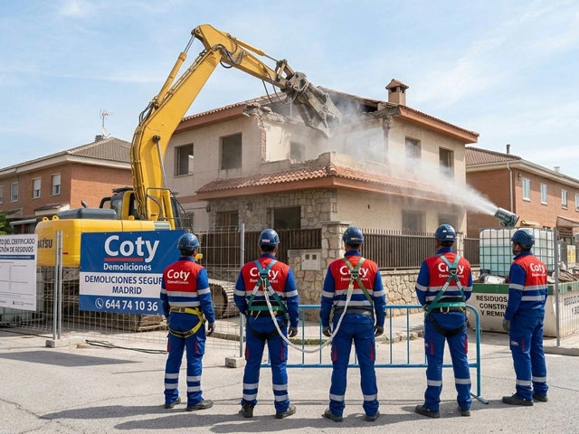 Derribar una Casa en Madrid: Guía de Costes, Licencias y Seguridad 2026